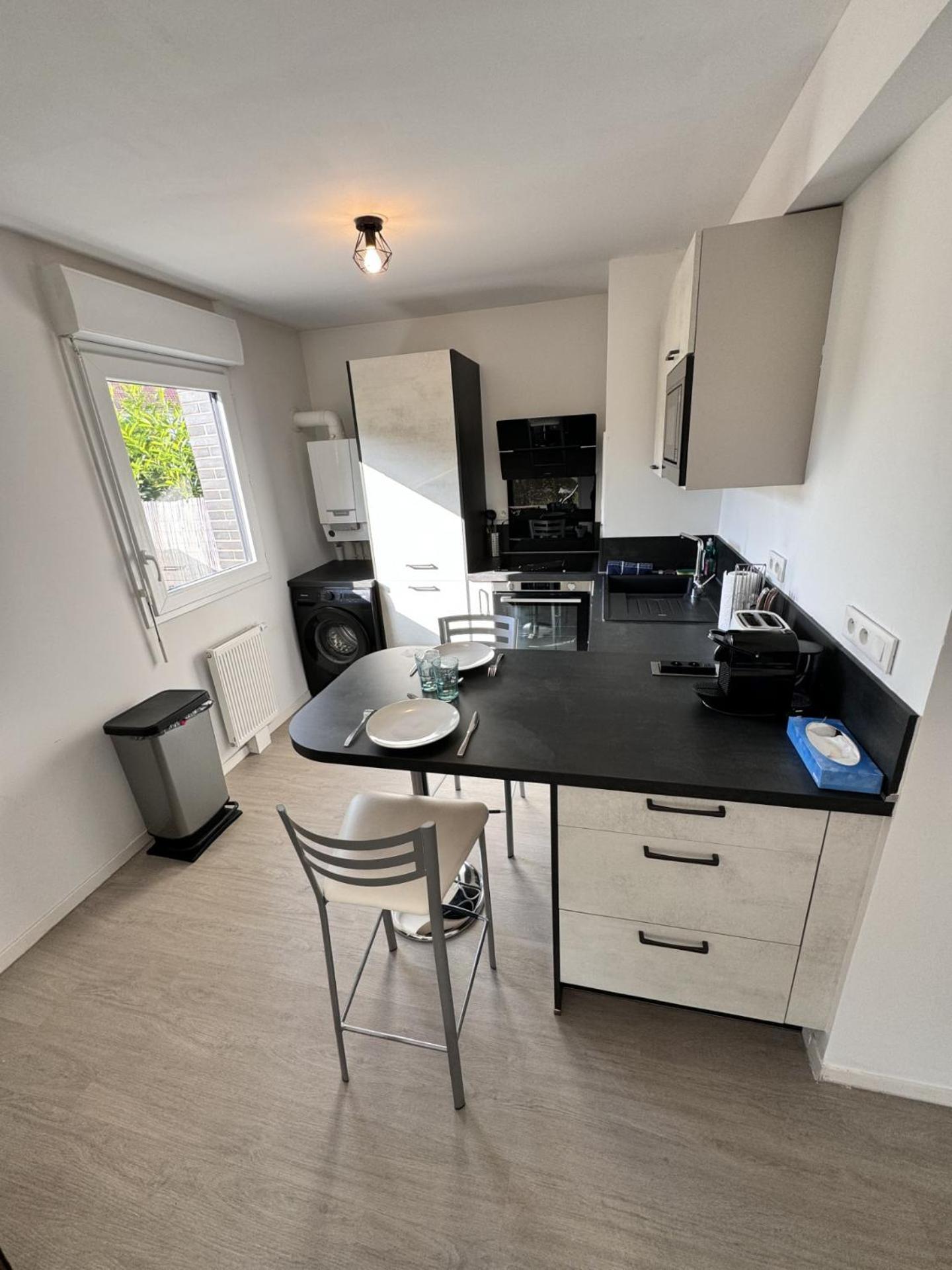 T2 Cosy Parking Prive Apartment Amiens Exterior photo